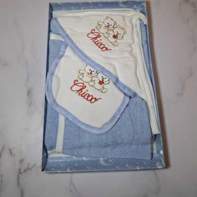 تک /حوله 4 تیکه نوزاد chicco sunny طرح شماره 2