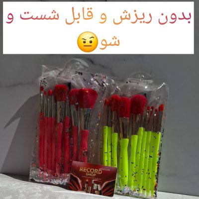 براش ده تیکه اکلیلی کیفدار